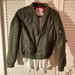 ARIZONA Jeans Jacket, Green, Medium